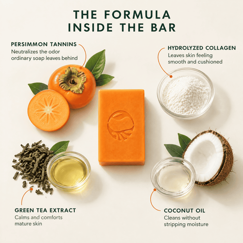 Original Japanese Persimmon Soap